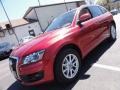 2009 Garnet Red Pearl Effect Audi Q5 3.2 Premium quattro  photo #3
