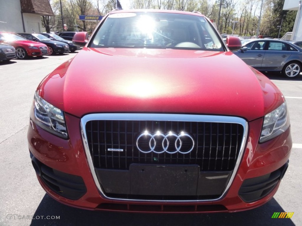 2009 Q5 3.2 Premium quattro - Garnet Red Pearl Effect / Cardamom Beige photo #4