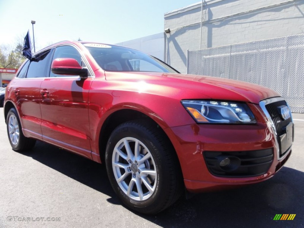 2009 Q5 3.2 Premium quattro - Garnet Red Pearl Effect / Cardamom Beige photo #6