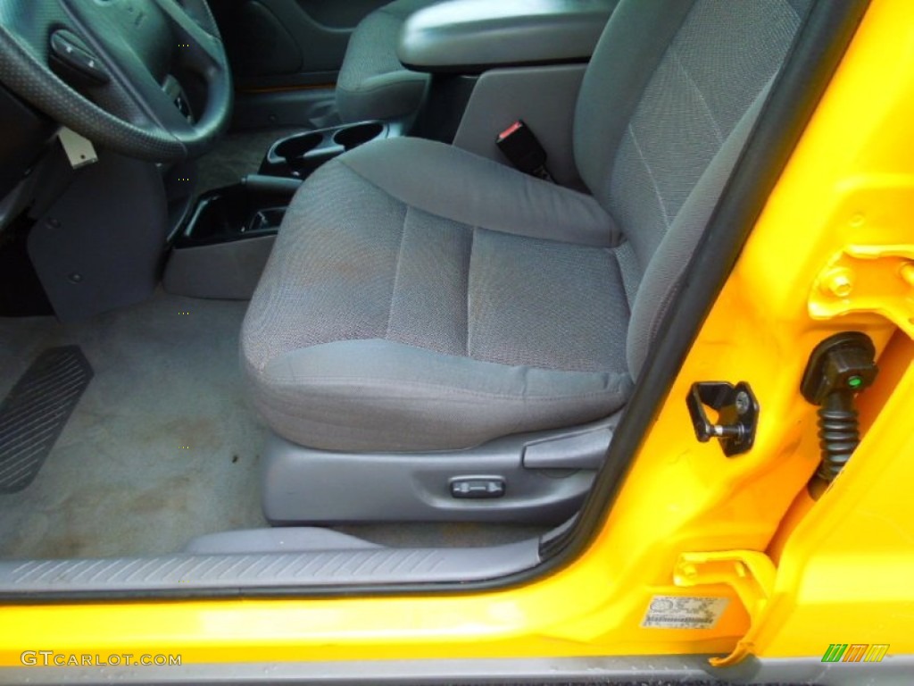 2002 Escape XLT V6 4WD - Chrome Yellow / Medium Graphite photo #9