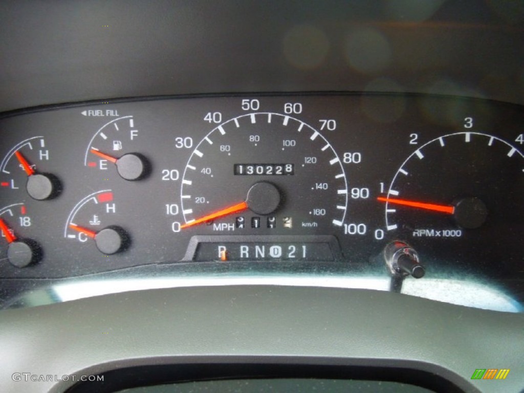 1999 Ford F250 Super Duty XLT Extended Cab 4x4 Gauges Photo #63512987