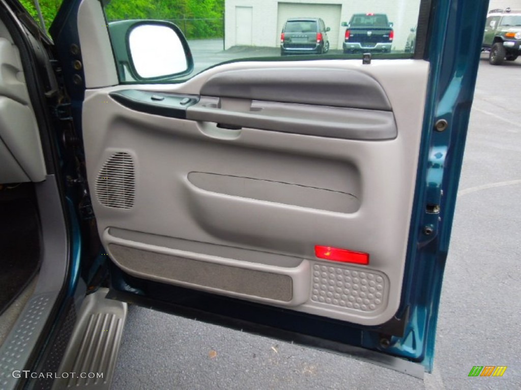 1999 Ford F250 Super Duty XLT Extended Cab 4x4 Medium Prairie Tan Door Panel Photo #63513043