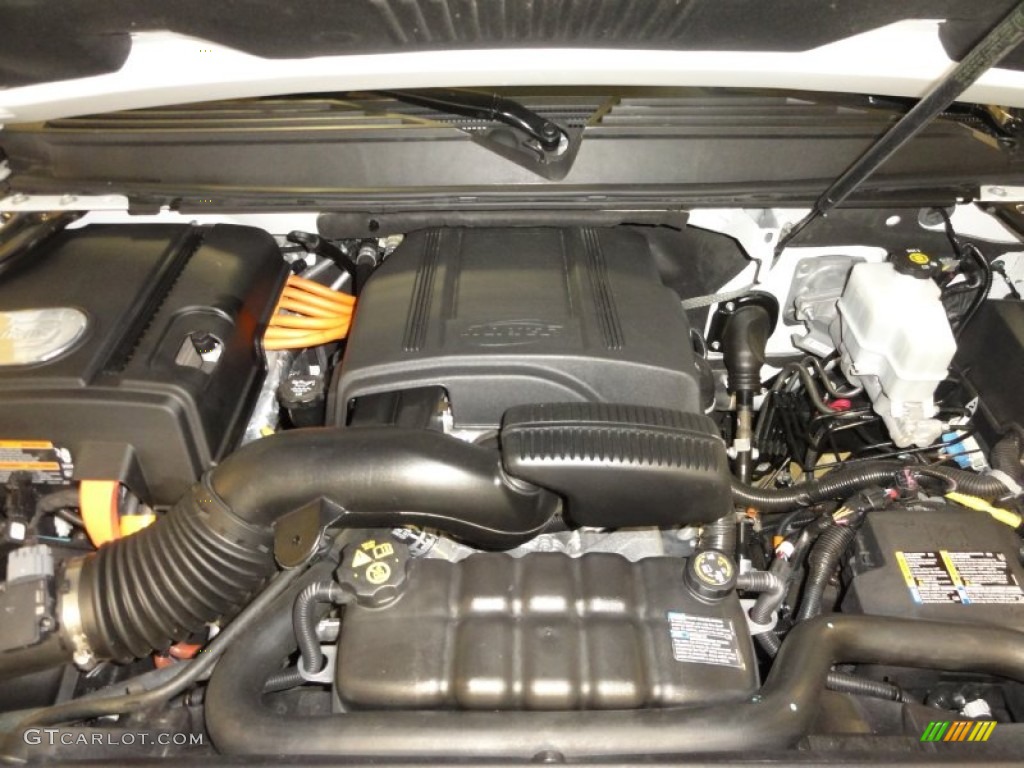 2011 Chevrolet Tahoe Hybrid 4x4 6.0 Liter H OHV 16-Valve Vortec V8 Gasoline/Electric Hybrid Engine Photo #63513166