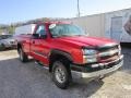 2004 Victory Red Chevrolet Silverado 2500HD LS Regular Cab 4x4  photo #7