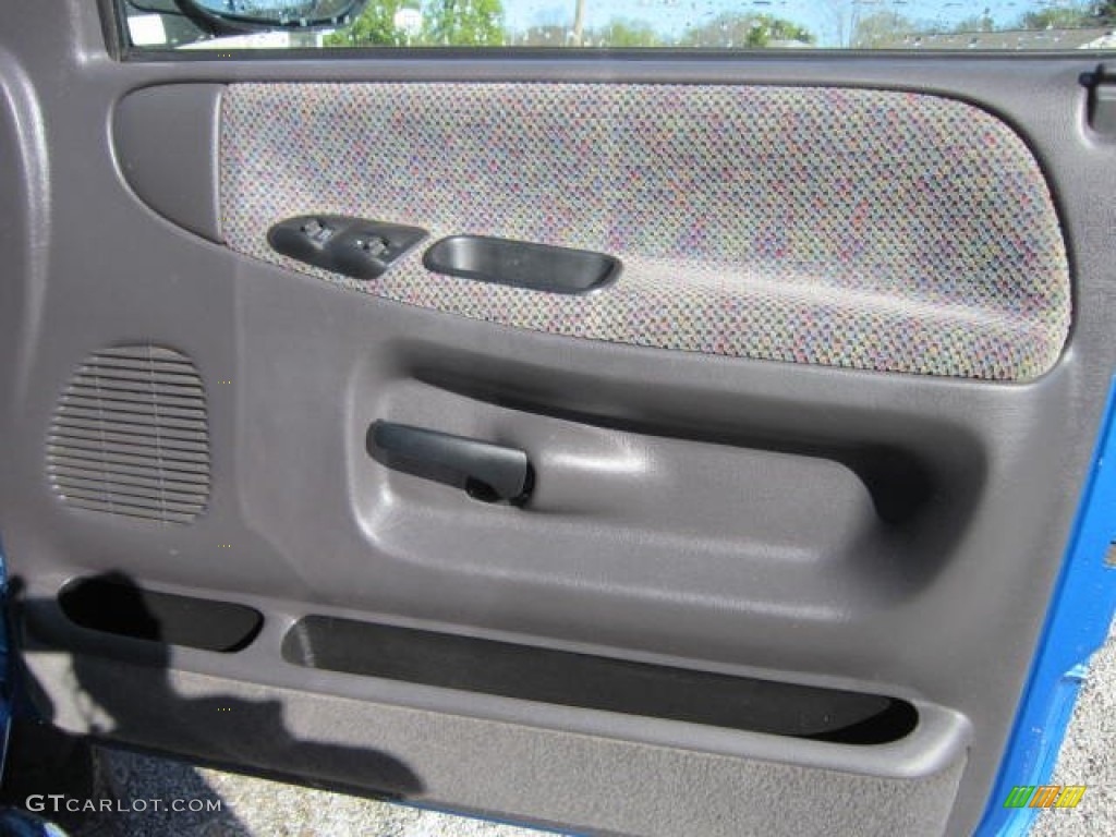 2001 Ram 1500 SLT Club Cab 4x4 - Intense Blue Pearl / Agate photo #18