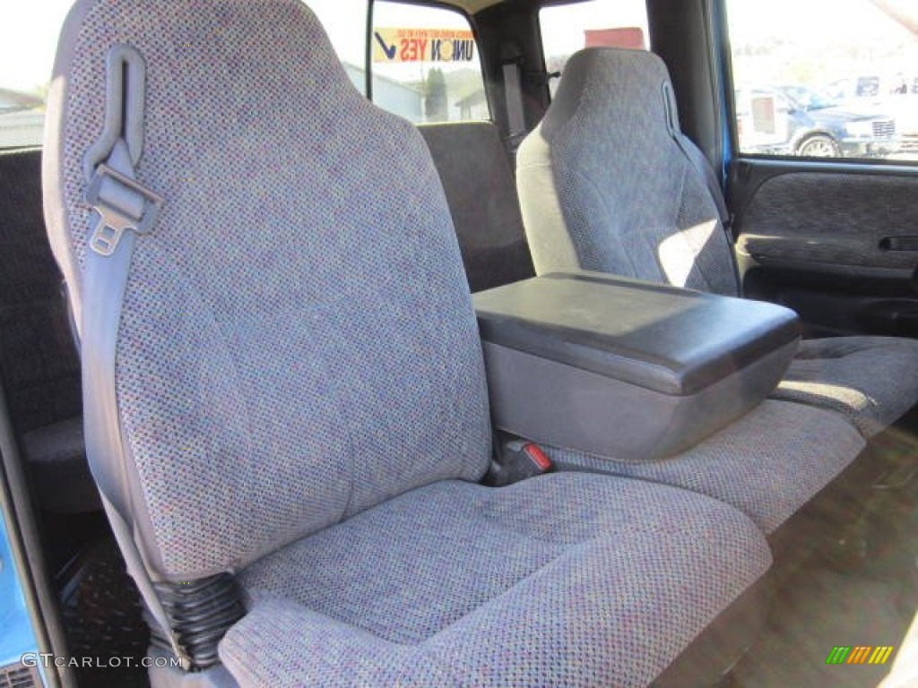 2001 Ram 1500 SLT Club Cab 4x4 - Intense Blue Pearl / Agate photo #19
