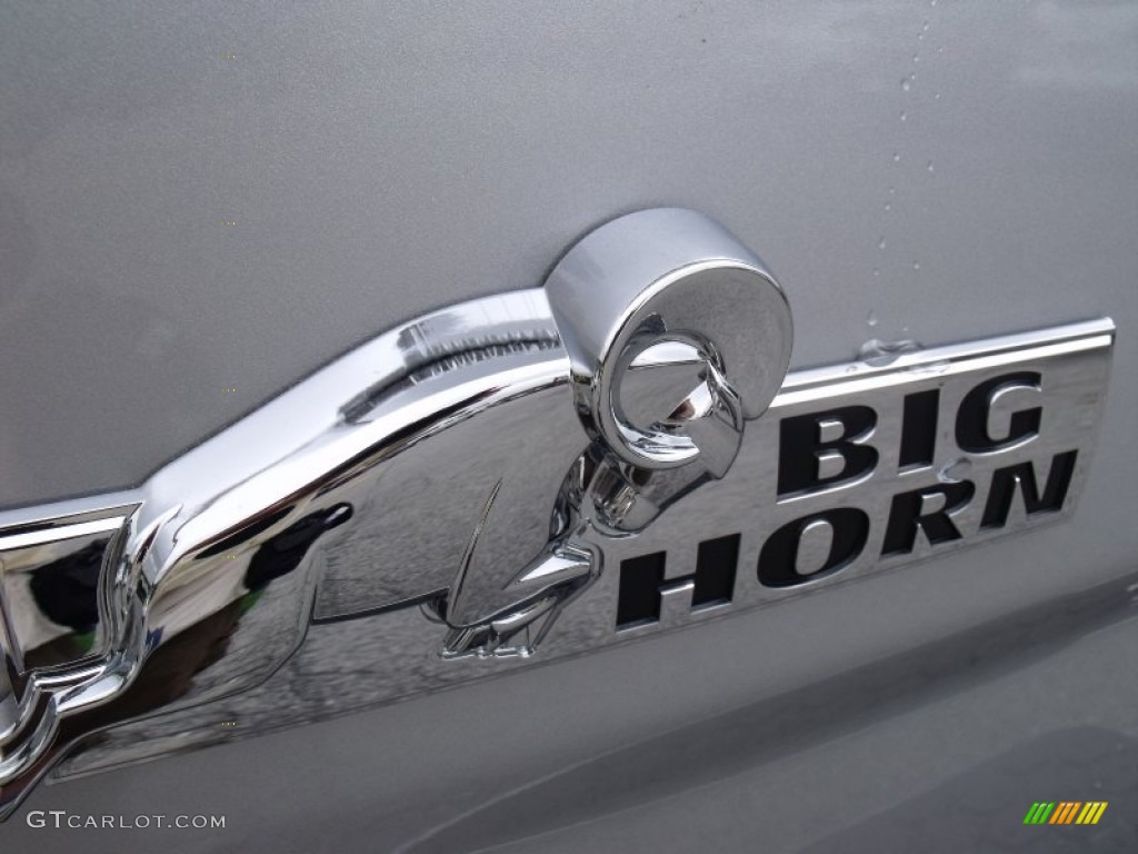2011 Ram 1500 Big Horn Quad Cab 4x4 - Bright Silver Metallic / Dark Slate Gray/Medium Graystone photo #12