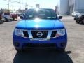 2012 Metallic Blue Nissan Frontier SV Crew Cab 4x4  photo #2