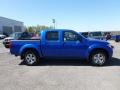 2012 Metallic Blue Nissan Frontier SV Crew Cab 4x4  photo #8