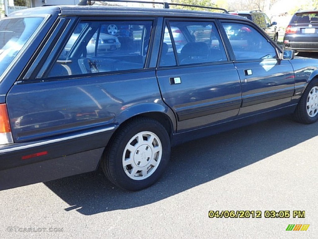 1989 505 Turbo Wagon - Blue Delft Metallic / Black photo #3