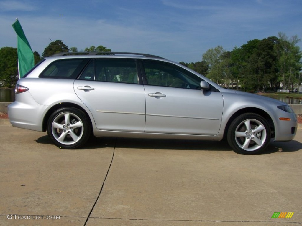 Glacier Silver Metallic 2006 Mazda MAZDA6 s Sport Wagon Exterior Photo #63518726