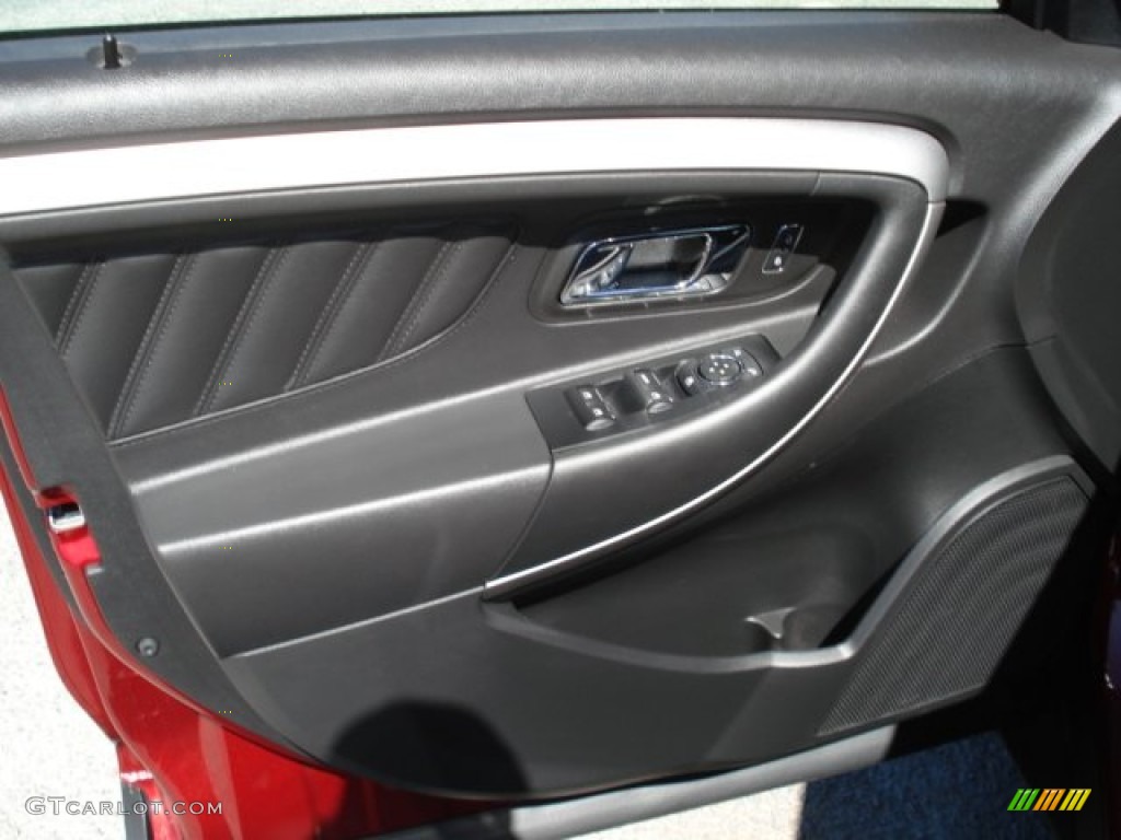 2013 Taurus SEL AWD - Ruby Red Metallic / Charcoal Black photo #12