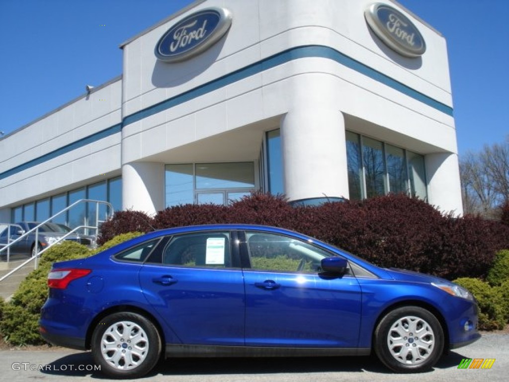 Blue Candy Metallic Ford Focus