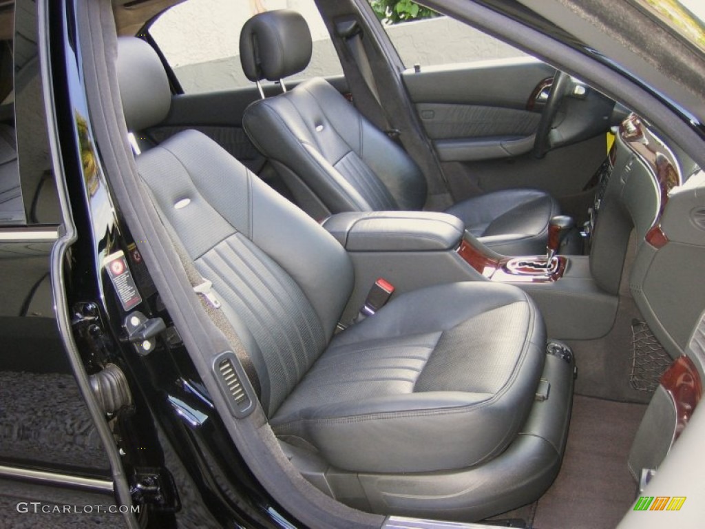Charcoal Interior 2006 Mercedes-Benz S 65 AMG Sedan Photo #63522497