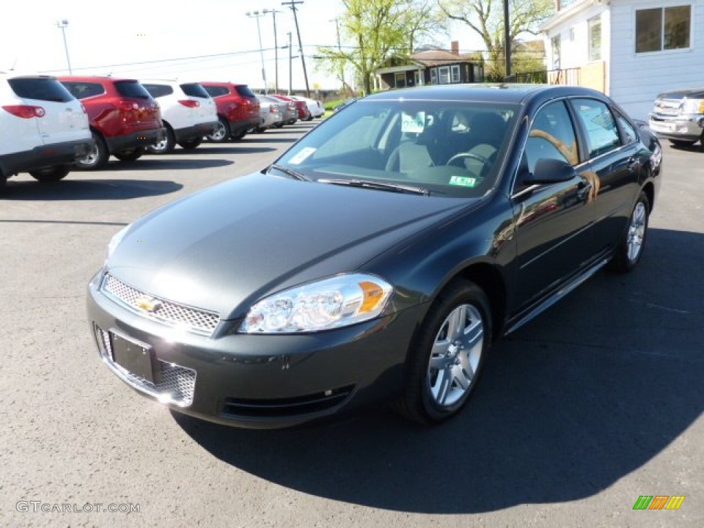 2012 Impala LT - Ashen Gray Metallic / Ebony photo #3