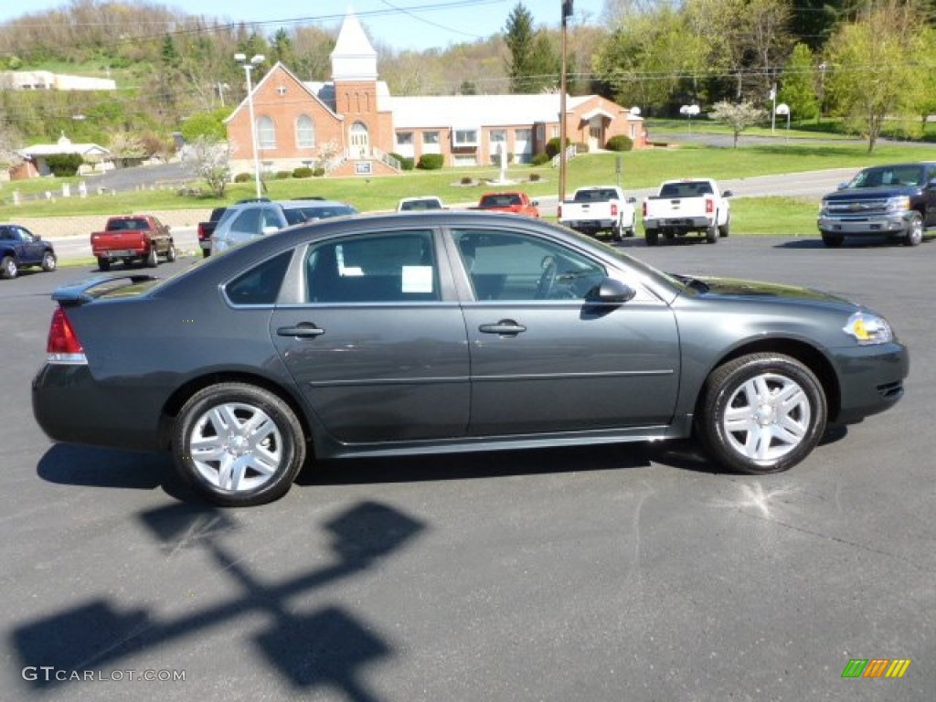 2012 Impala LT - Ashen Gray Metallic / Ebony photo #8
