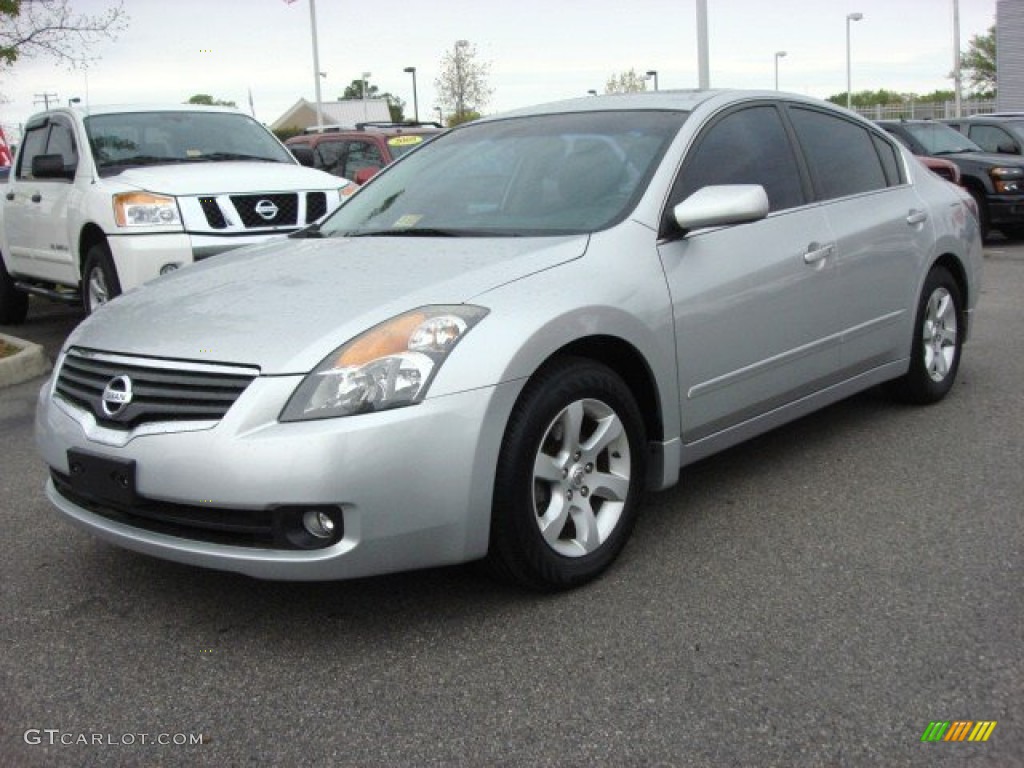 2007 Altima 2.5 SL - Radiant Silver Metallic / Charcoal photo #7