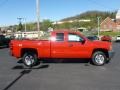 2012 Victory Red Chevrolet Silverado 1500 LT Extended Cab 4x4  photo #8