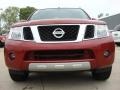 2011 Red Brick Nissan Pathfinder LE  photo #9