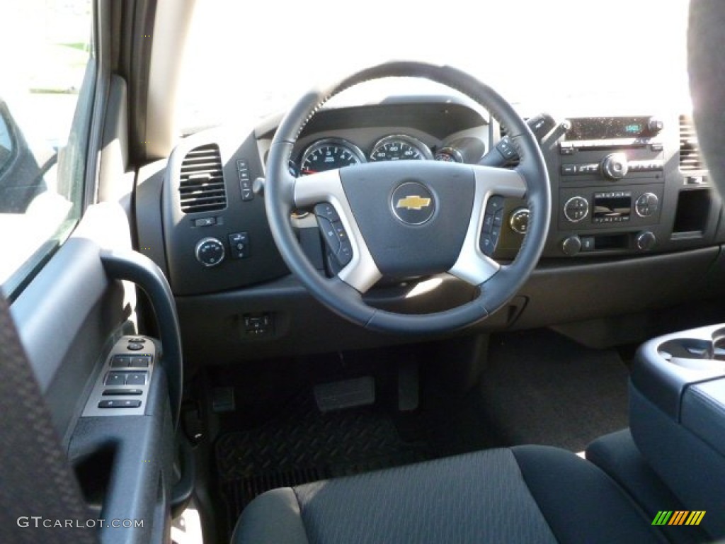 2012 Silverado 1500 LT Crew Cab 4x4 - Black / Ebony photo #15