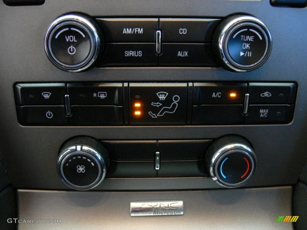 2011 Mustang V6 Premium Coupe - Ebony Black / Charcoal Black photo #27