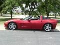 Magnetic Red Metallic 2005 Chevrolet Corvette Coupe Exterior