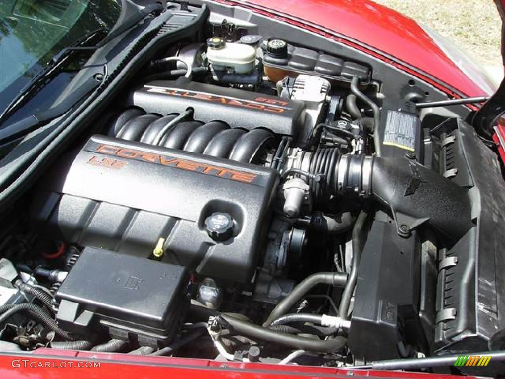 2005 Chevrolet Corvette Coupe 6.0 Liter OHV 16-Valve LS2 V8 Engine Photo #63525806