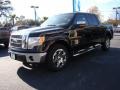 Black - F150 Lariat SuperCrew Photo No. 4