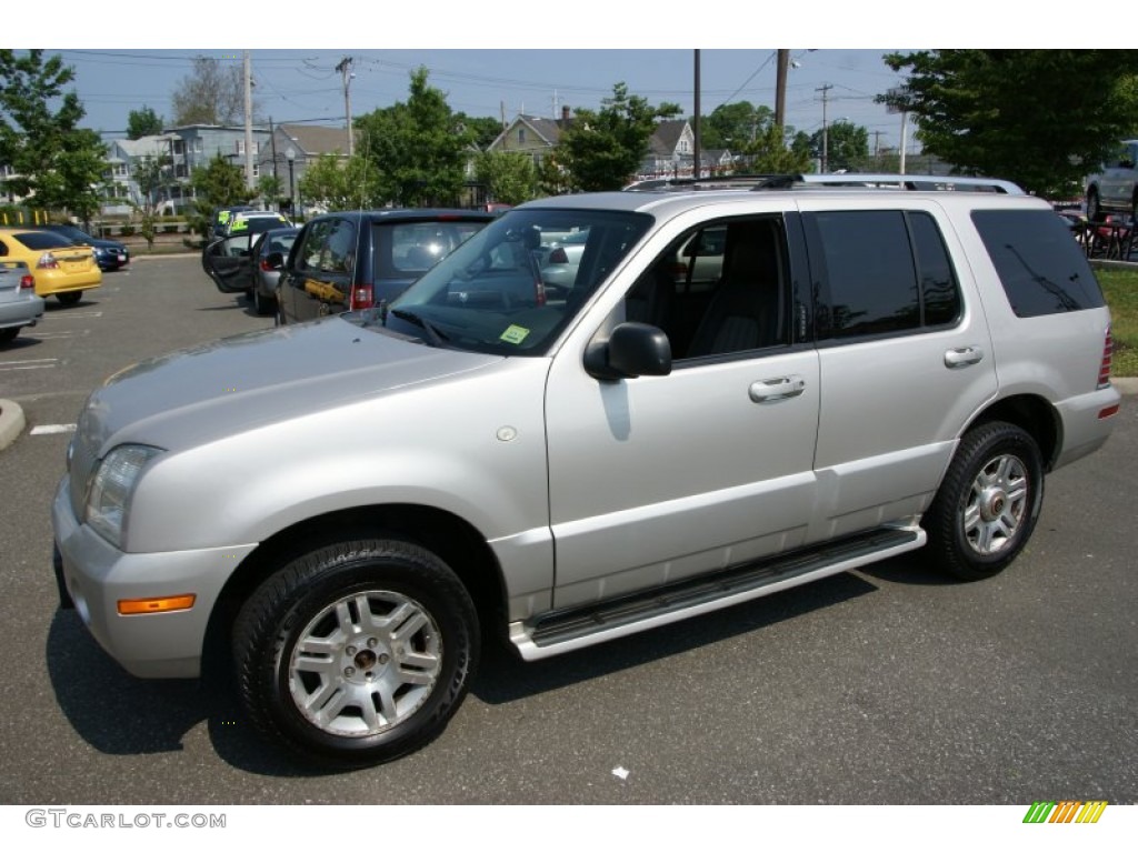 2004 Mountaineer Premier AWD - Silver Birch Metallic / Midnight Grey photo #1