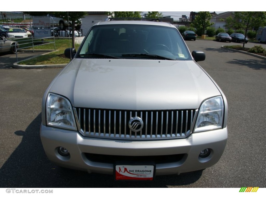 2004 Mountaineer Premier AWD - Silver Birch Metallic / Midnight Grey photo #2