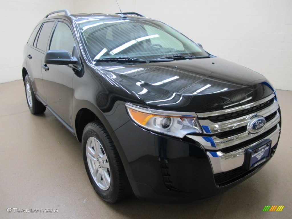 2012 Edge SE - Black / Charcoal Black photo #1