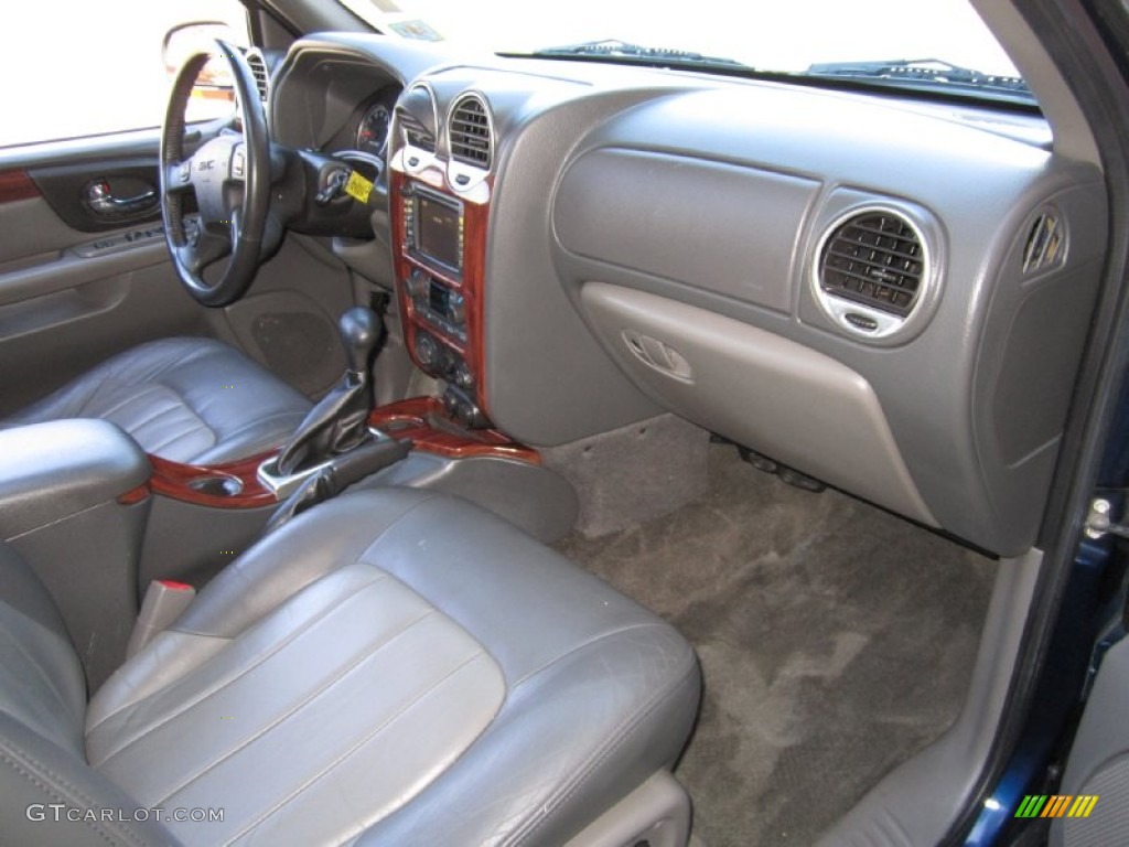 2004 Envoy XL SLT 4x4 - Indigo Blue Metallic / Medium Pewter photo #16