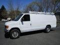Oxford White - E Series Van E350 Commercial Extended Photo No. 2