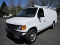 Oxford White - E Series Van E350 Commercial Extended Photo No. 3