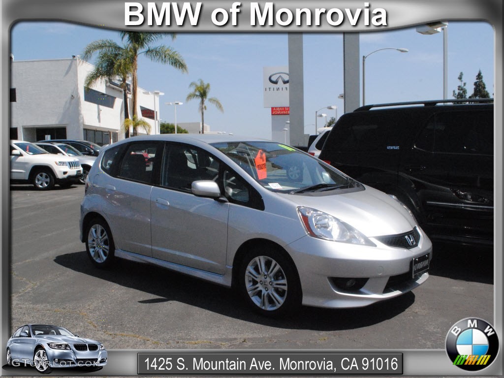 Alabaster Silver Metallic Honda Fit