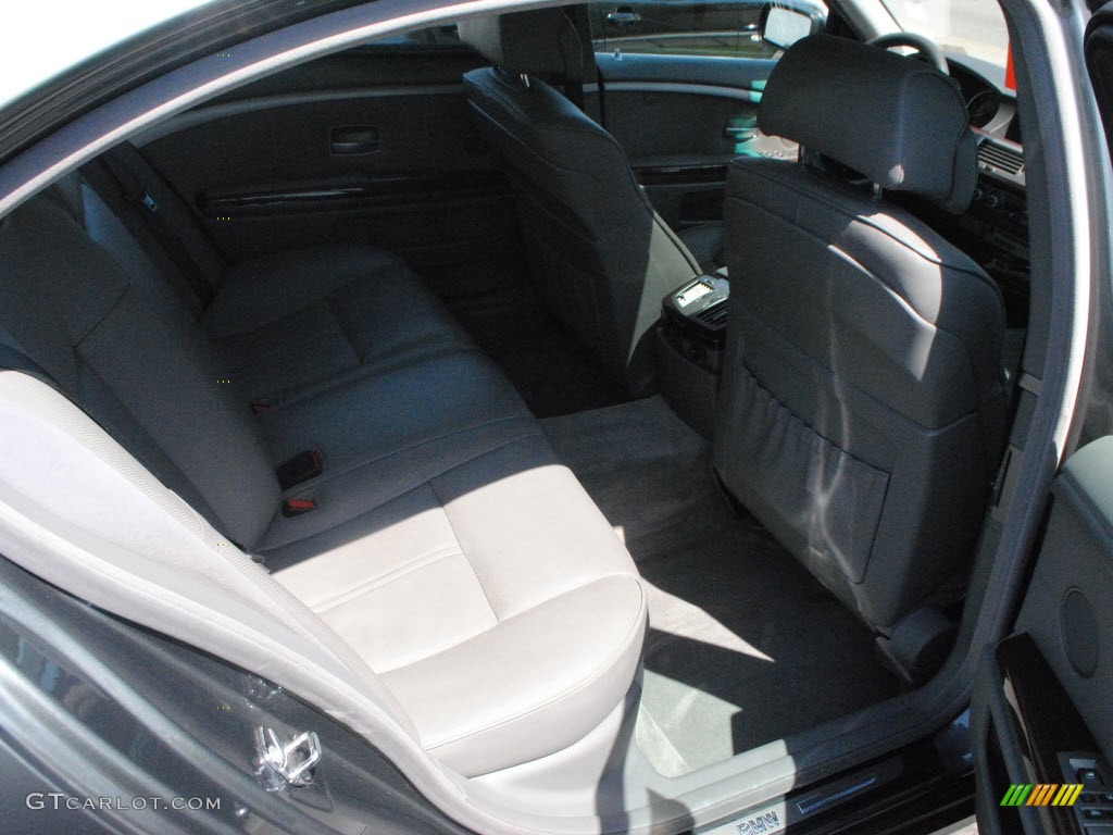 2007 7 Series 750Li Sedan - Sterling Grey Metallic / Flannel Grey photo #5