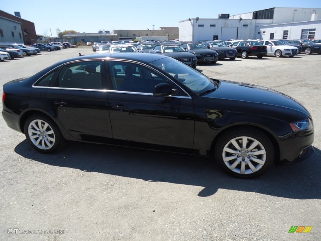 2009 A4 2.0T Premium quattro Sedan - Brilliant Black / Black photo #5