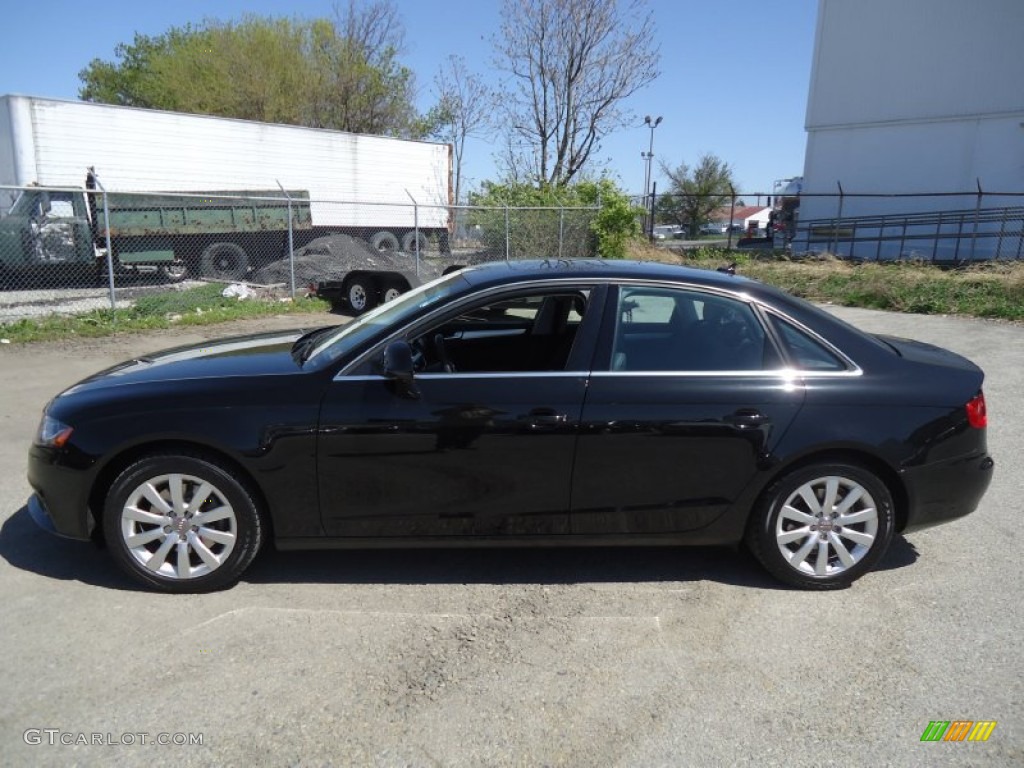 2009 A4 2.0T Premium quattro Sedan - Brilliant Black / Black photo #10