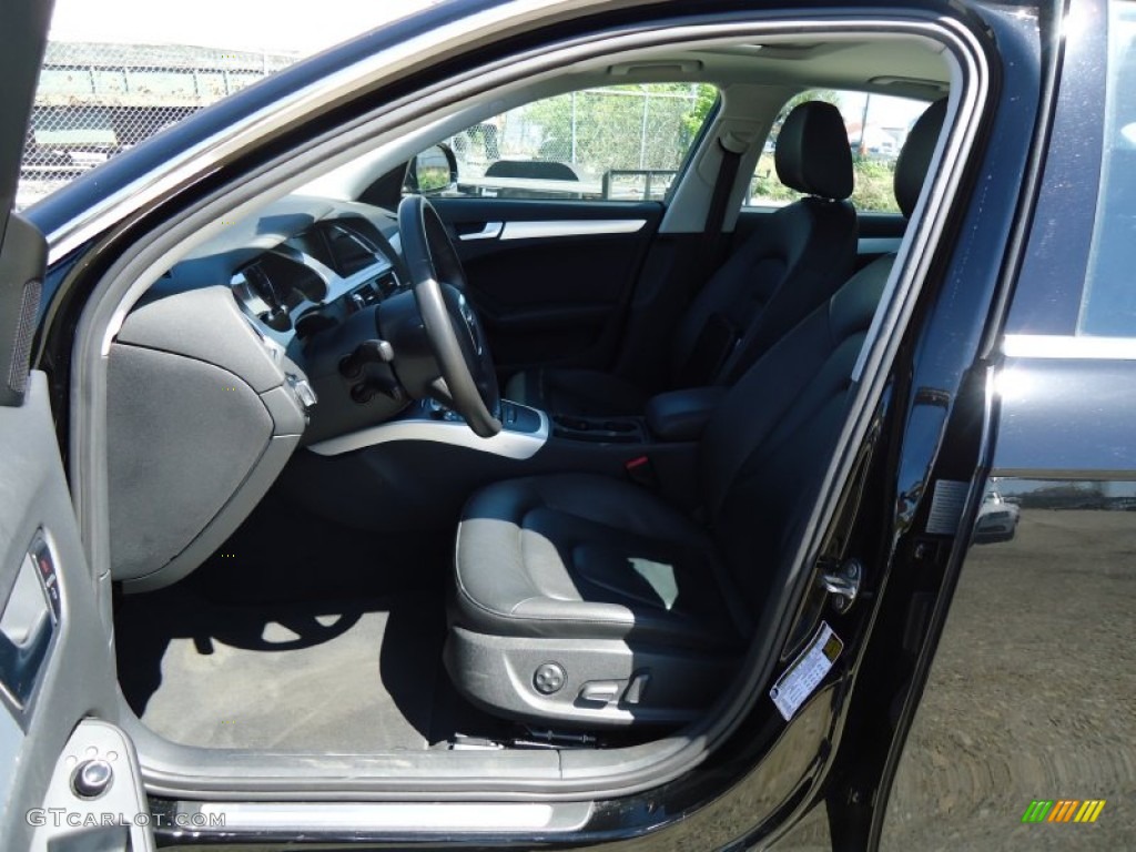 2009 A4 2.0T Premium quattro Sedan - Brilliant Black / Black photo #12