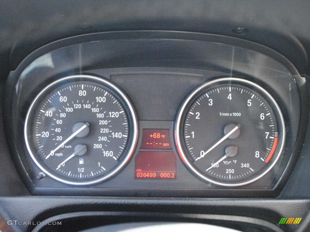 2009 3 Series 328i Coupe - Black Sapphire Metallic / Saddle Brown Dakota Leather photo #16