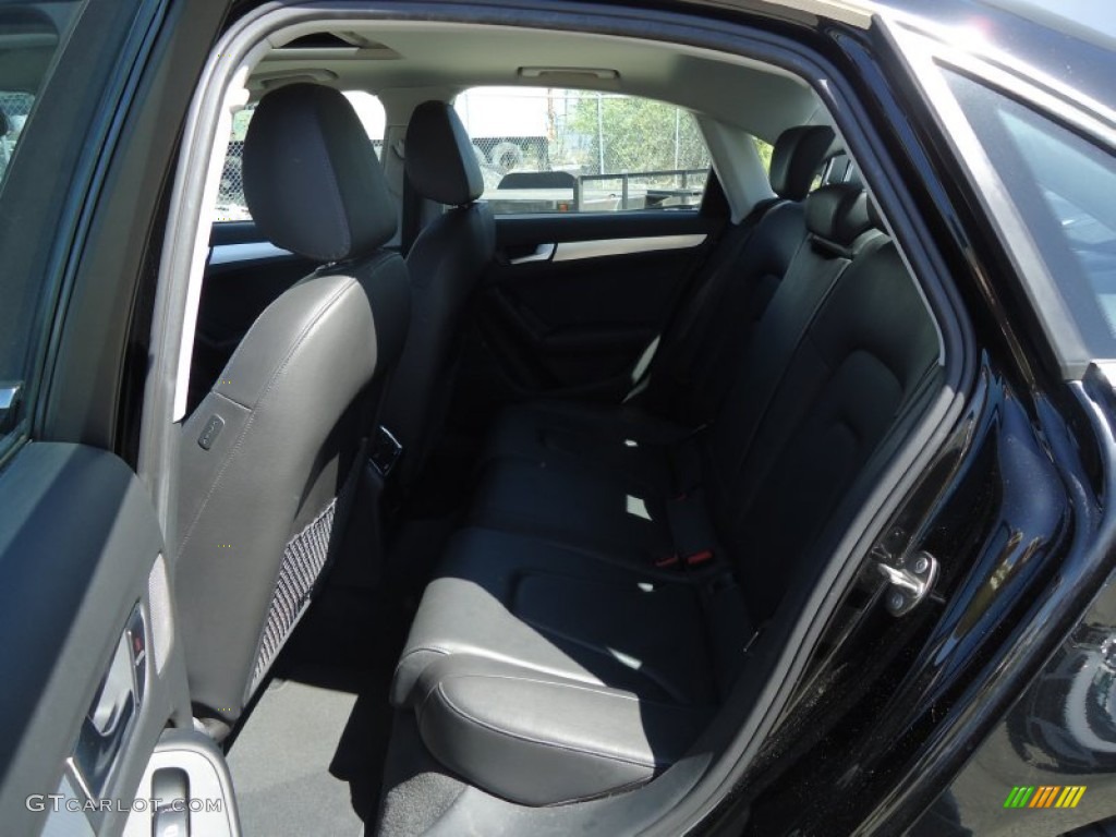 2009 A4 2.0T Premium quattro Sedan - Brilliant Black / Black photo #25