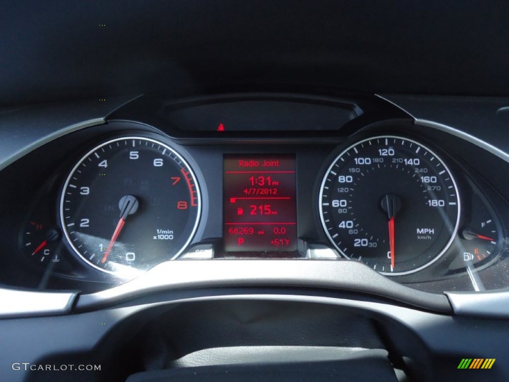 2009 A4 2.0T Premium quattro Sedan - Brilliant Black / Black photo #45