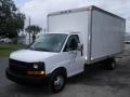Summit White - Express 3500 Cutaway Moving Van Photo No. 5