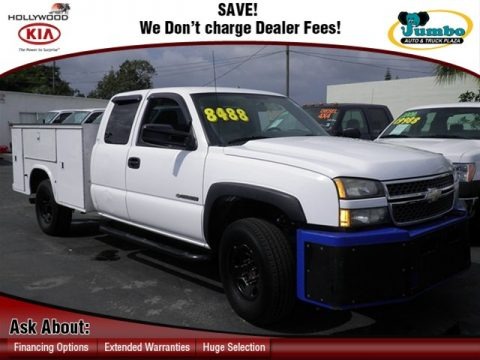 2005 Chevrolet Silverado 2500HD Work Truck Extended Cab Utility Truck Data, Info and Specs