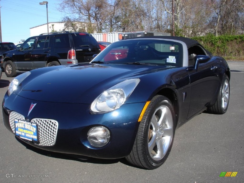 2007 Solstice Roadster - Deep Blue / Ebony photo #1
