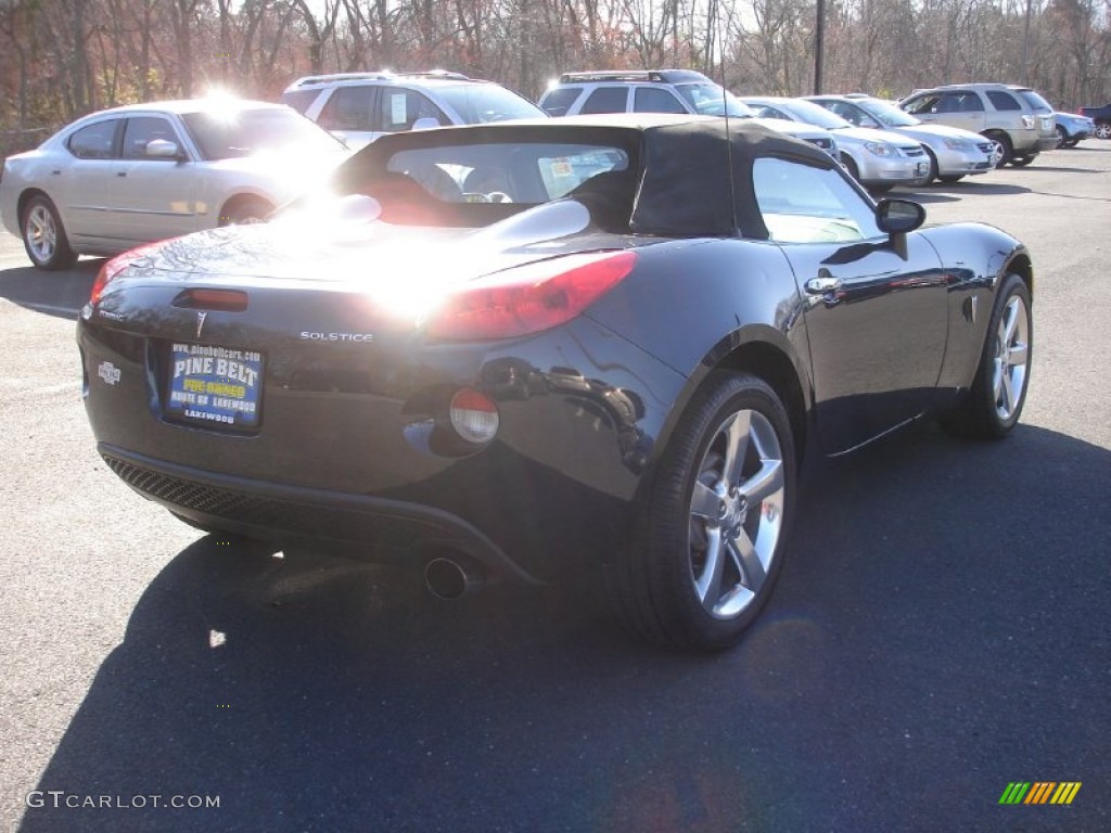 2007 Solstice Roadster - Deep Blue / Ebony photo #4