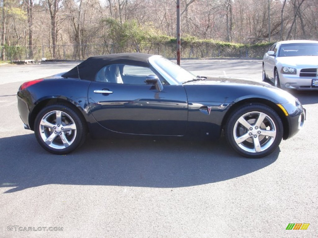 2007 Solstice Roadster - Deep Blue / Ebony photo #7