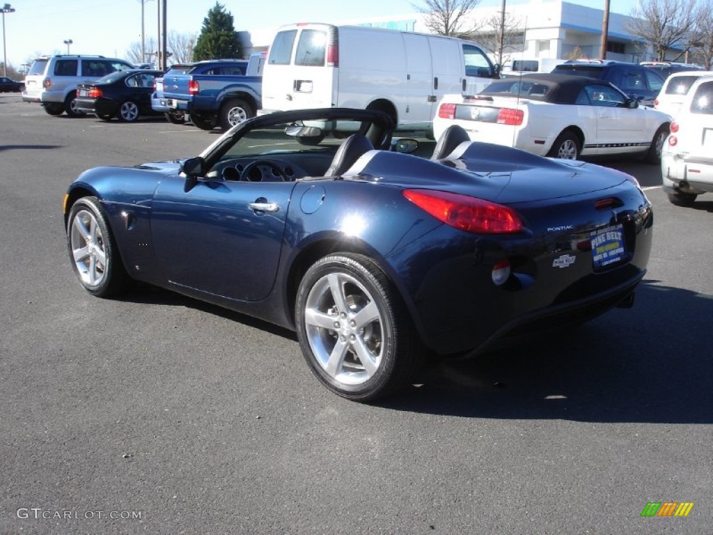 2007 Solstice Roadster - Deep Blue / Ebony photo #12