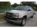 2005 Silver Birch Metallic Chevrolet Silverado 1500 Z71 Crew Cab 4x4  photo #1