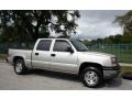 2005 Silver Birch Metallic Chevrolet Silverado 1500 Z71 Crew Cab 4x4  photo #13